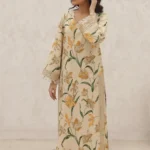 Designer Printed Lawn Suit: Embroidered...