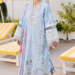 "Powder Blue Peony" | Luxury...